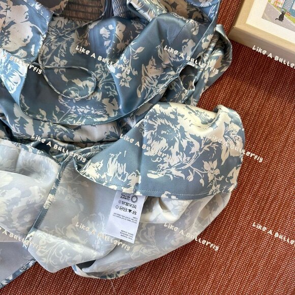 Reformation Frankie Silk Dress - Porcelain - Picture 11 of 13